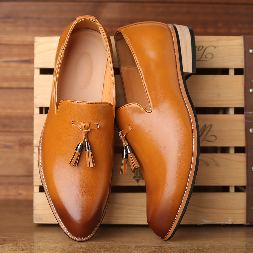 Leather Tassel Loafers | Classic & Elegant | Smart-Casual Essential