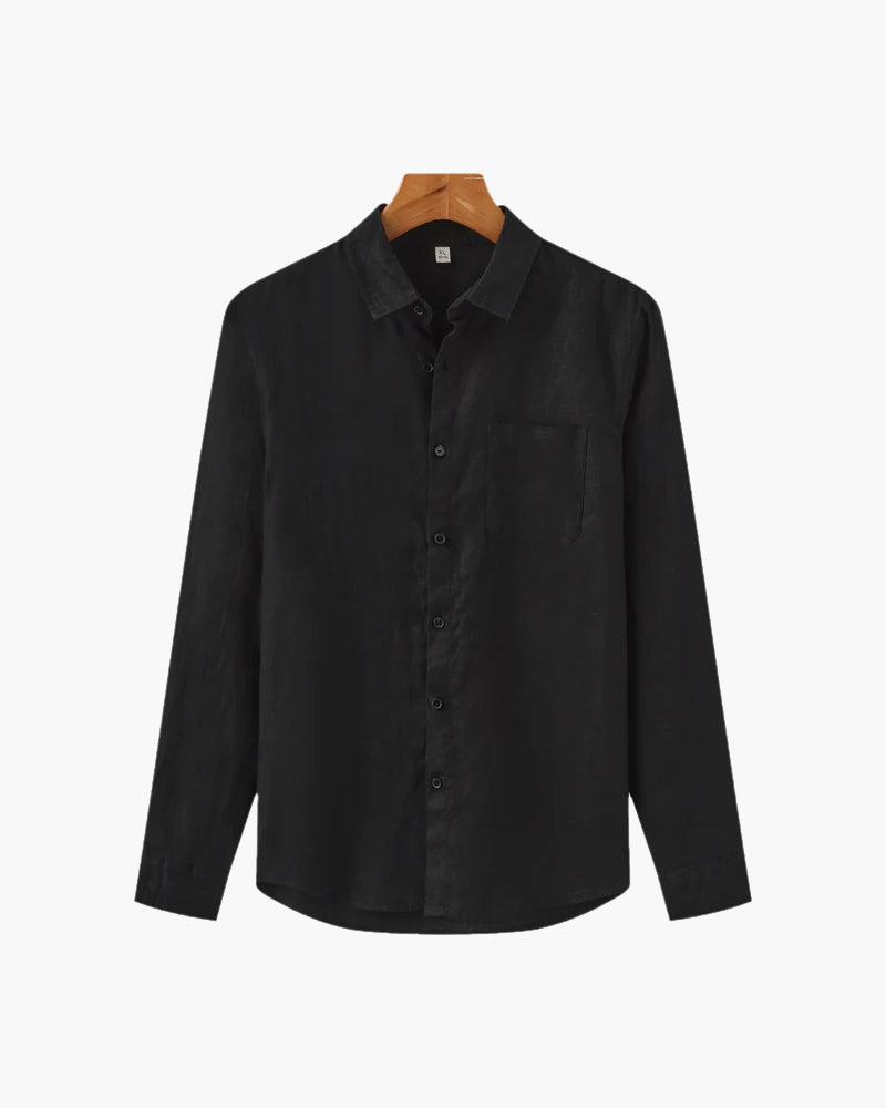 Men’s Linen Shirt | Lightweight & Breathable | Classic Button-Up