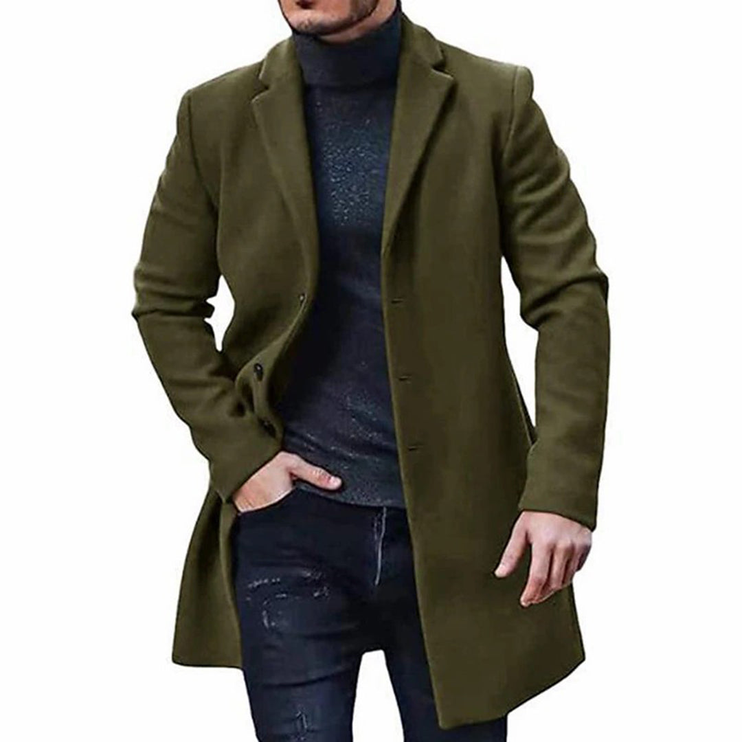 Wool Blend Overcoat | Elegant & Warm | Timeless Style