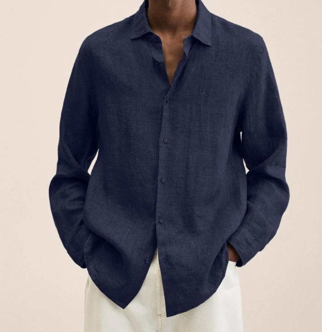 Linen Shirt | Long Sleeve | Lightweight & Breathable