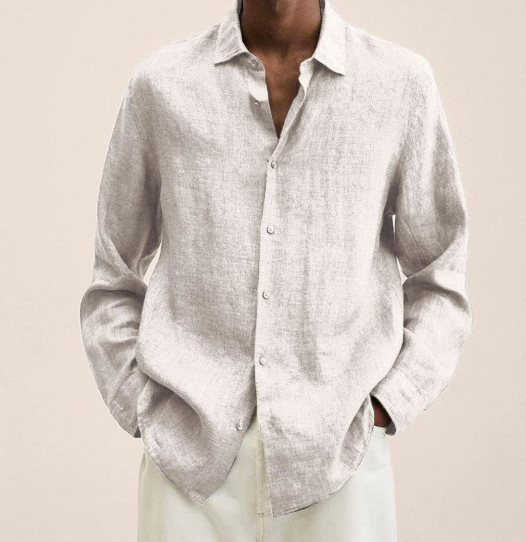 Linen Shirt | Long Sleeve | Lightweight & Breathable