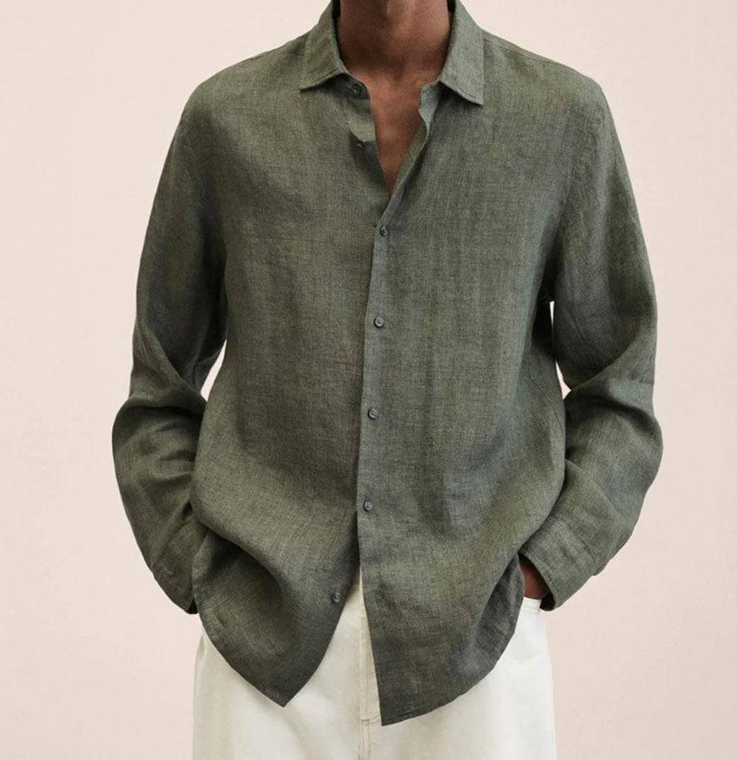 Linen Shirt | Long Sleeve | Lightweight & Breathable