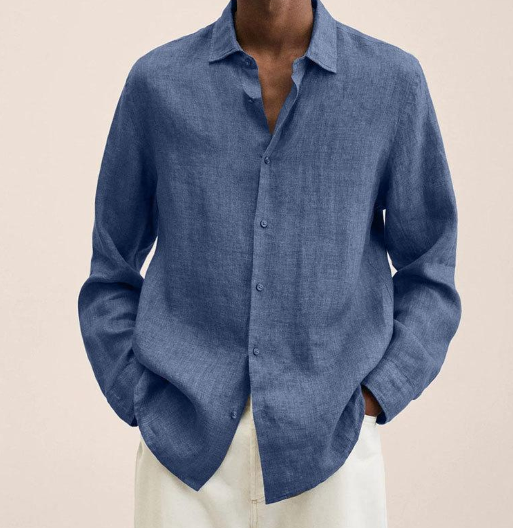 Linen Shirt | Long Sleeve | Lightweight & Breathable