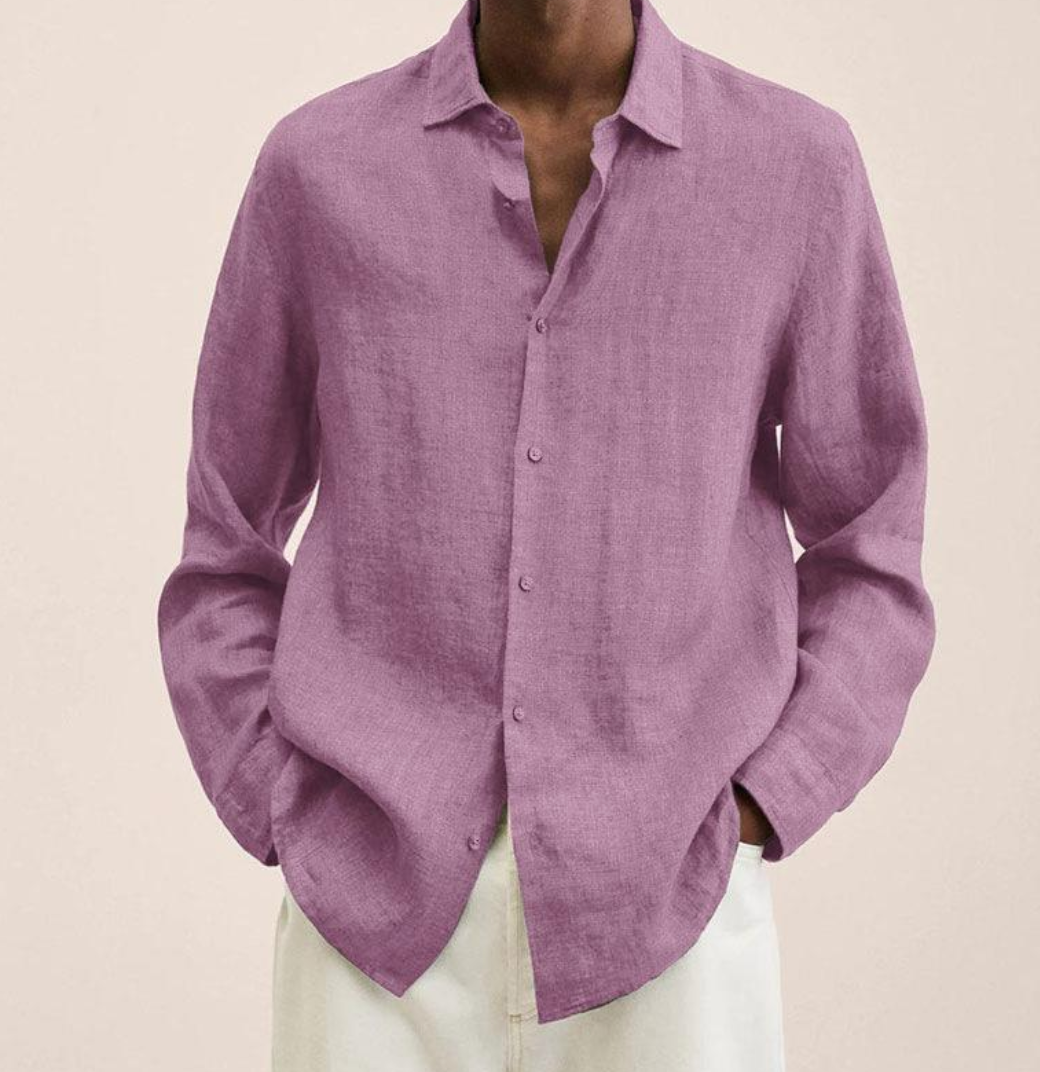 Linen Shirt | Long Sleeve | Lightweight & Breathable