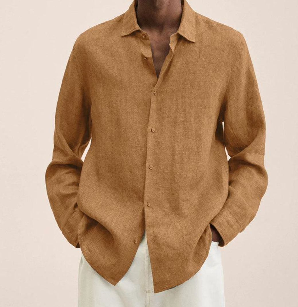 Linen Shirt | Long Sleeve | Lightweight & Breathable