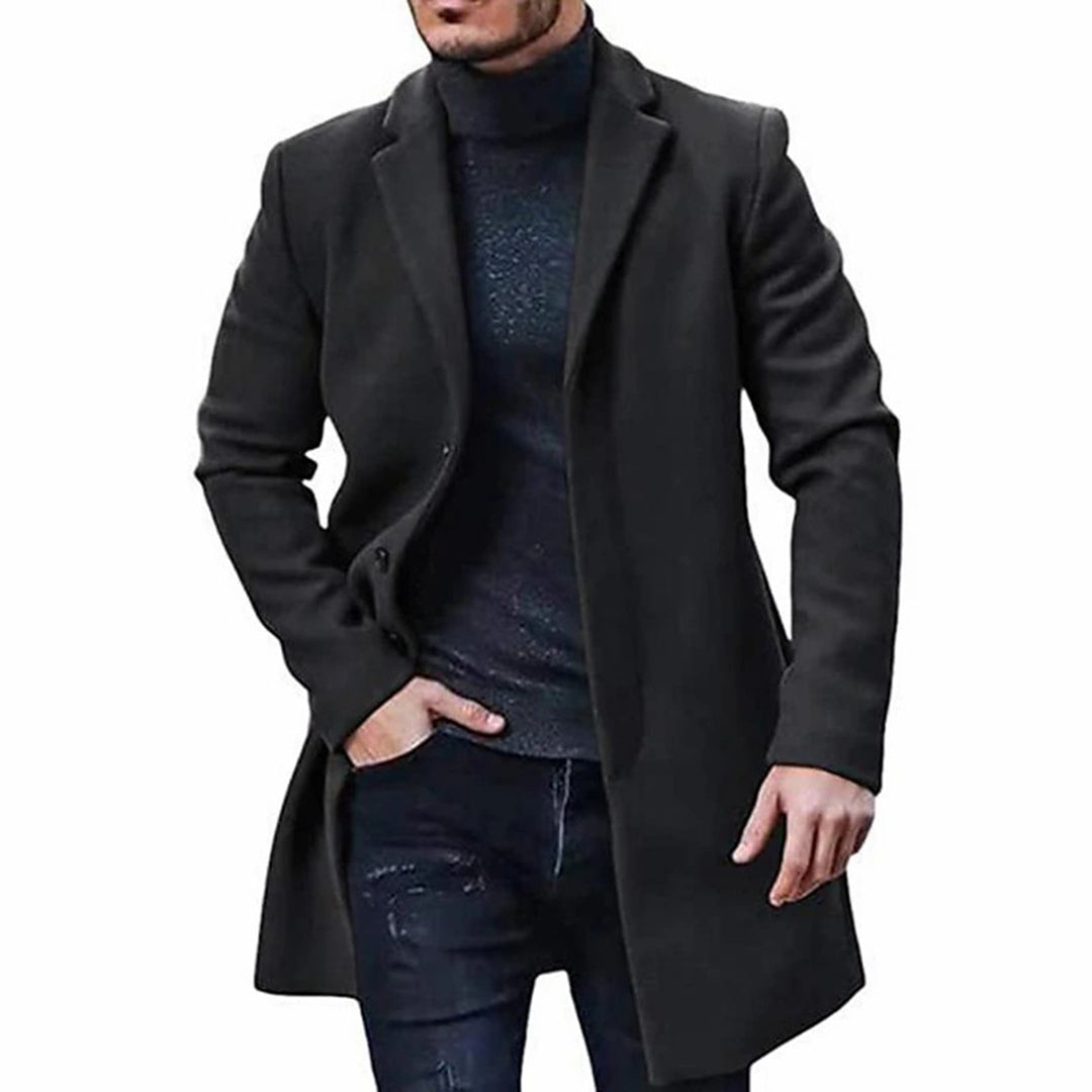 Wool Blend Overcoat | Elegant & Warm | Timeless Style