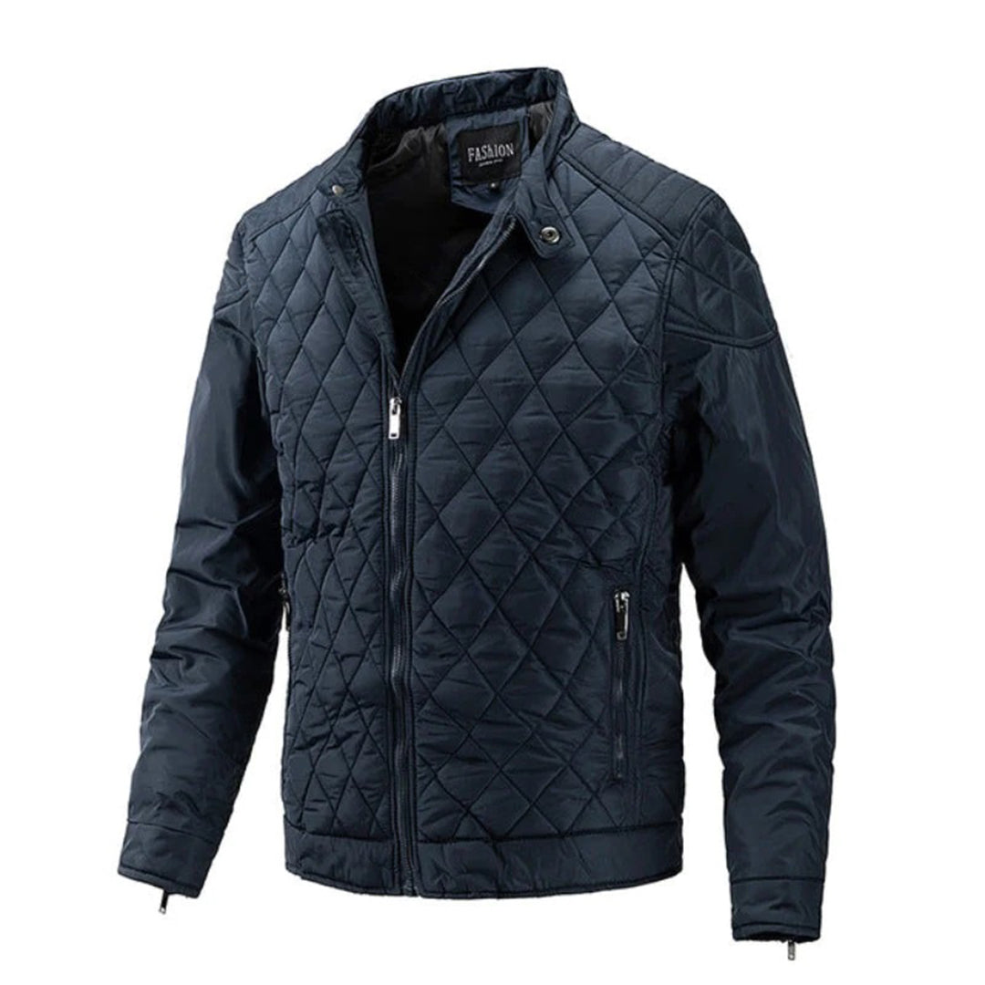 Quilted Men's Jacket | Insulated | Stylish & Warm