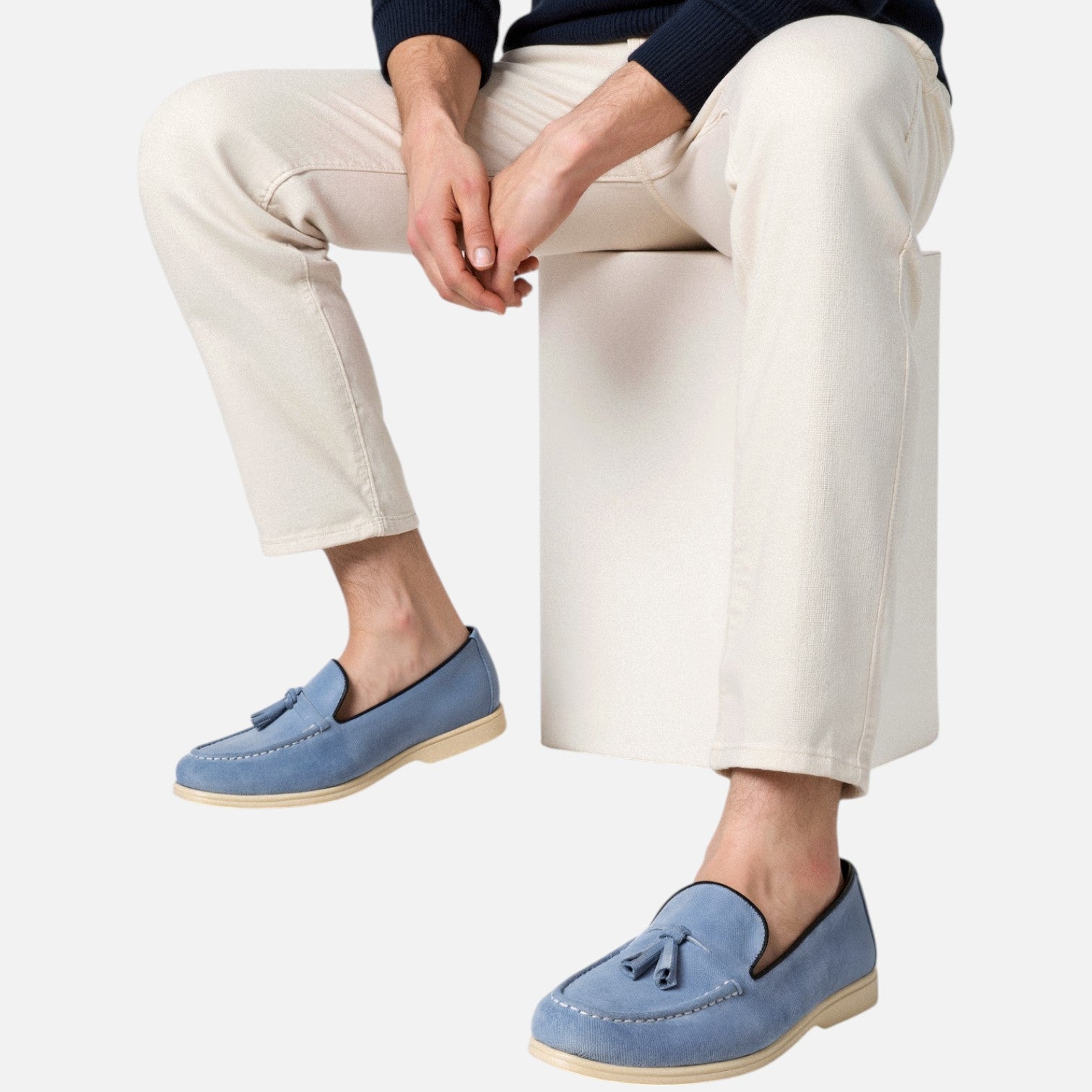 The Gentleman's Brand | Men's Velvet Loafers – Lightweight & Elegant Design