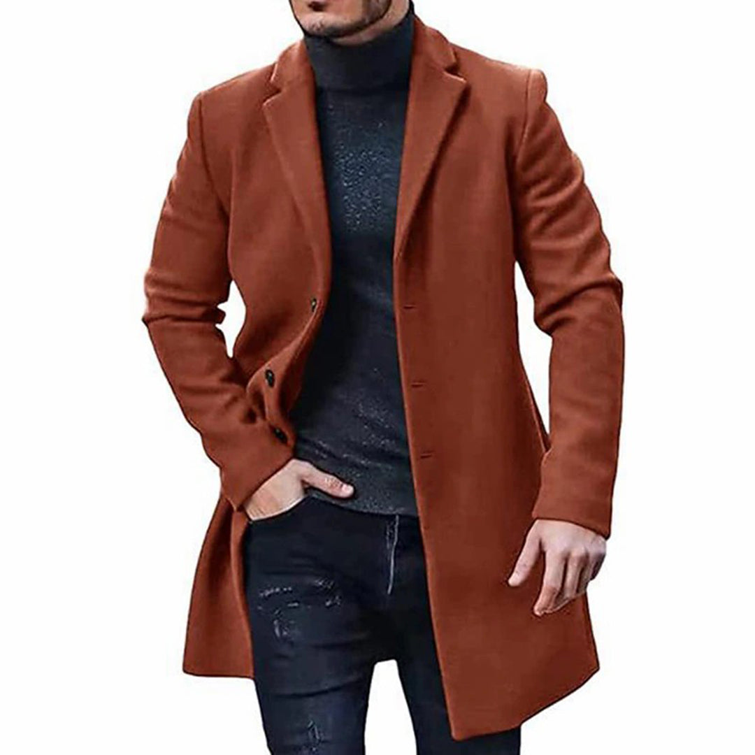 Wool Blend Overcoat | Elegant & Warm | Timeless Style