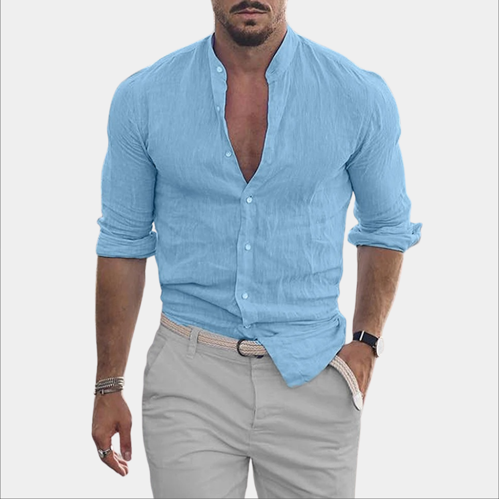 Men’s Linen Shirt | Slim Fit | Lightweight & Stylish