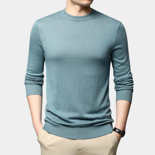 Fine-Knit Crewneck Sweater | Lightweight & Stylish | Perfect for Layering