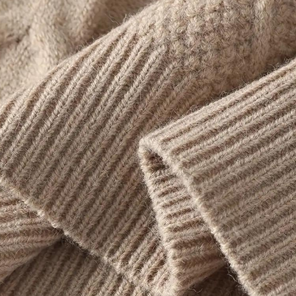 Cable-Knit Crewneck Sweater | Warm & Stylish | Timeless Comfort