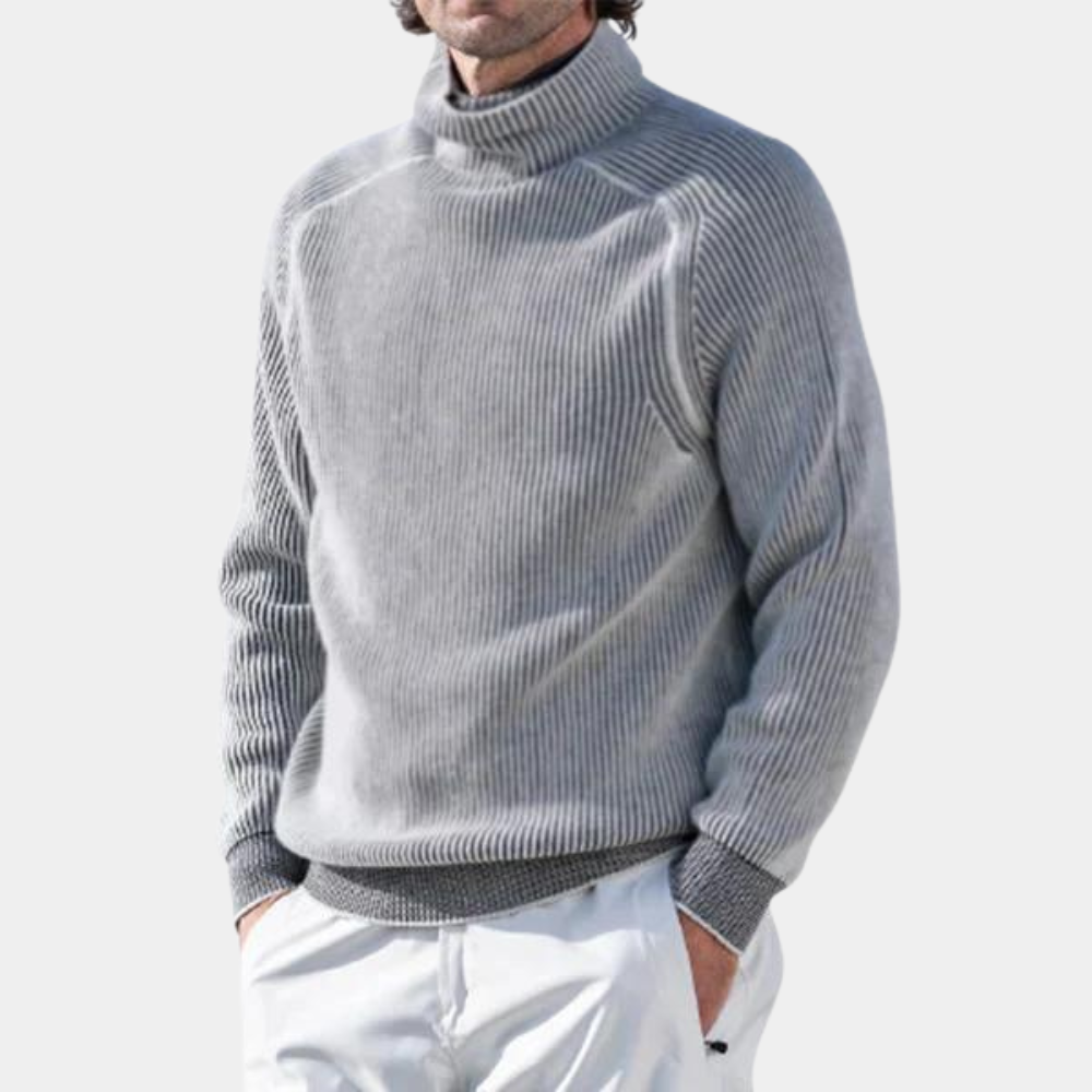 Ribbed Turtleneck Sweater | Warm Knit | Timeless & Stylish