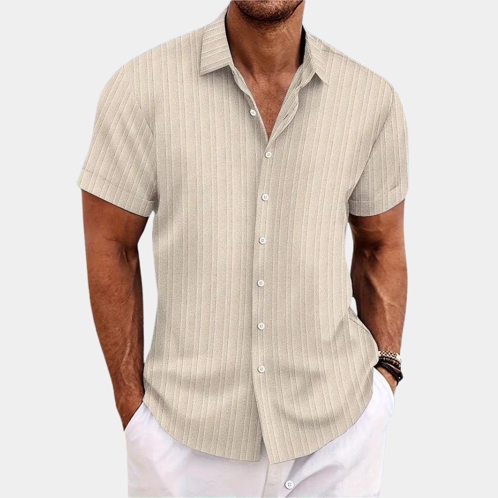 Linen Short-Sleeve Shirt | Lightweight | Classic Summer Wear