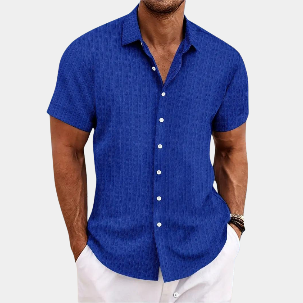 Linen Short-Sleeve Shirt | Lightweight | Classic Summer Wear