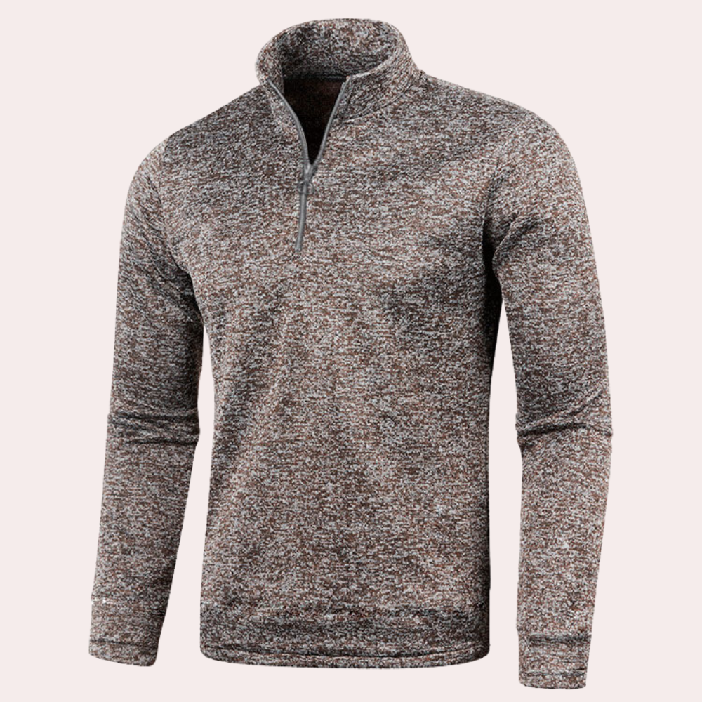 Fleece Quarter-Zip Pullover | Warm & Stylish | Lightweight Layering