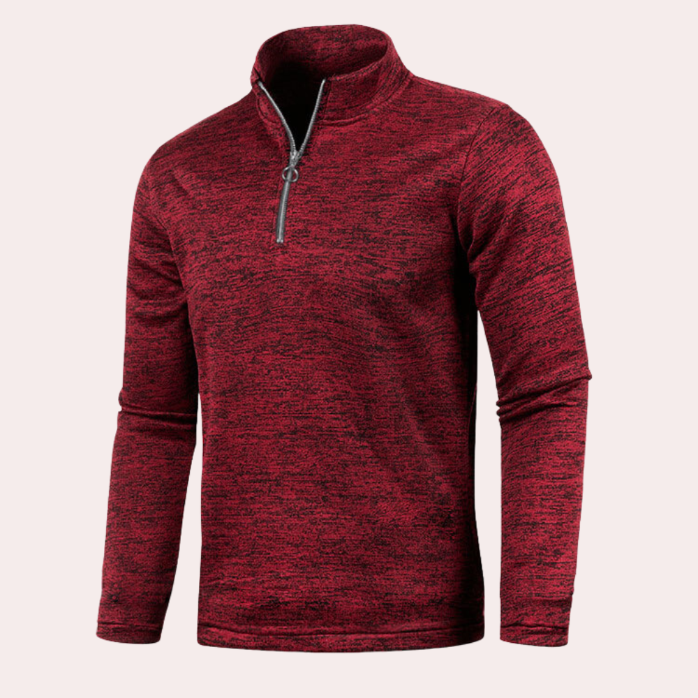 Fleece Quarter-Zip Pullover | Warm & Stylish | Lightweight Layering