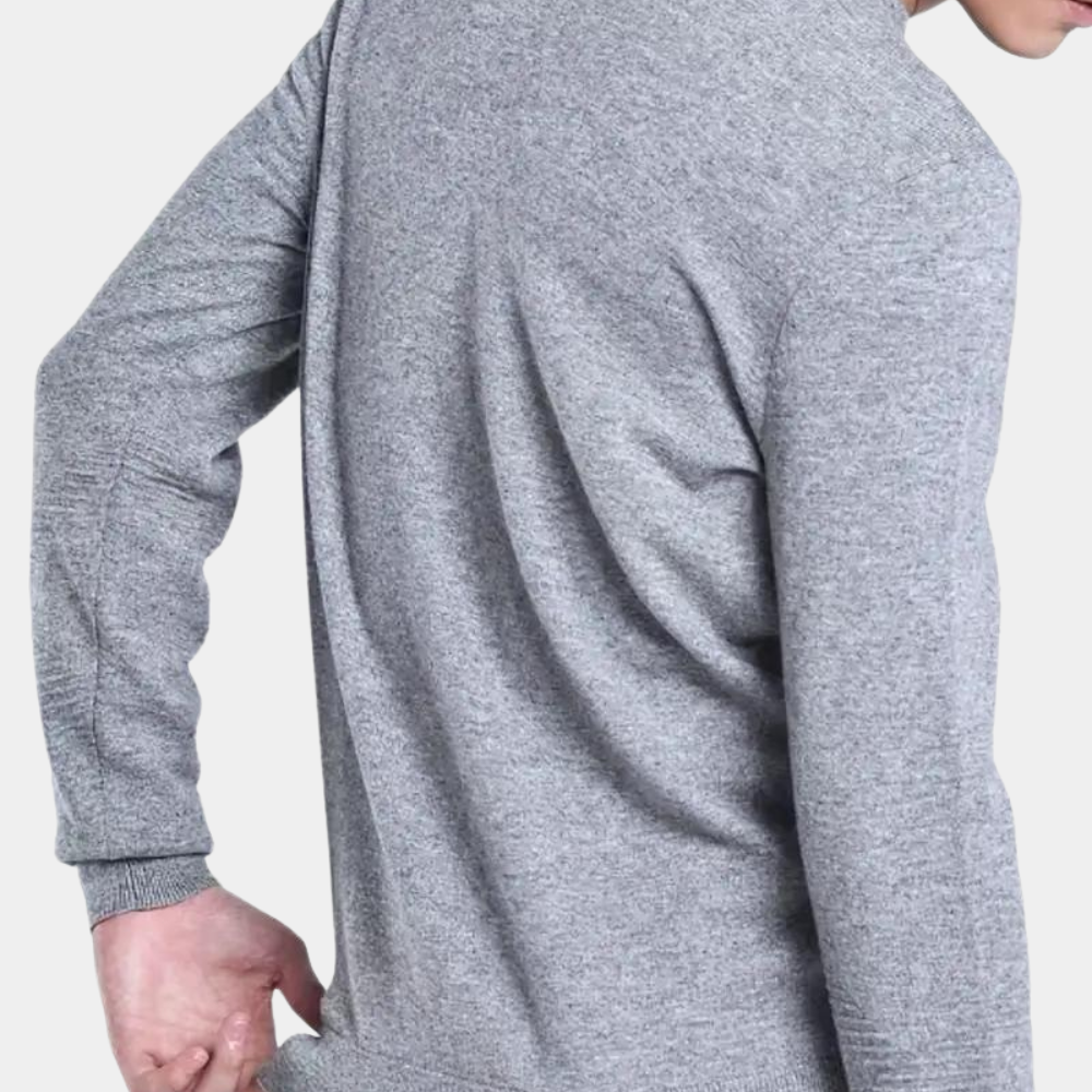 Half-Zip Knit Pullover | Warm & Stylish | Versatile Comfort