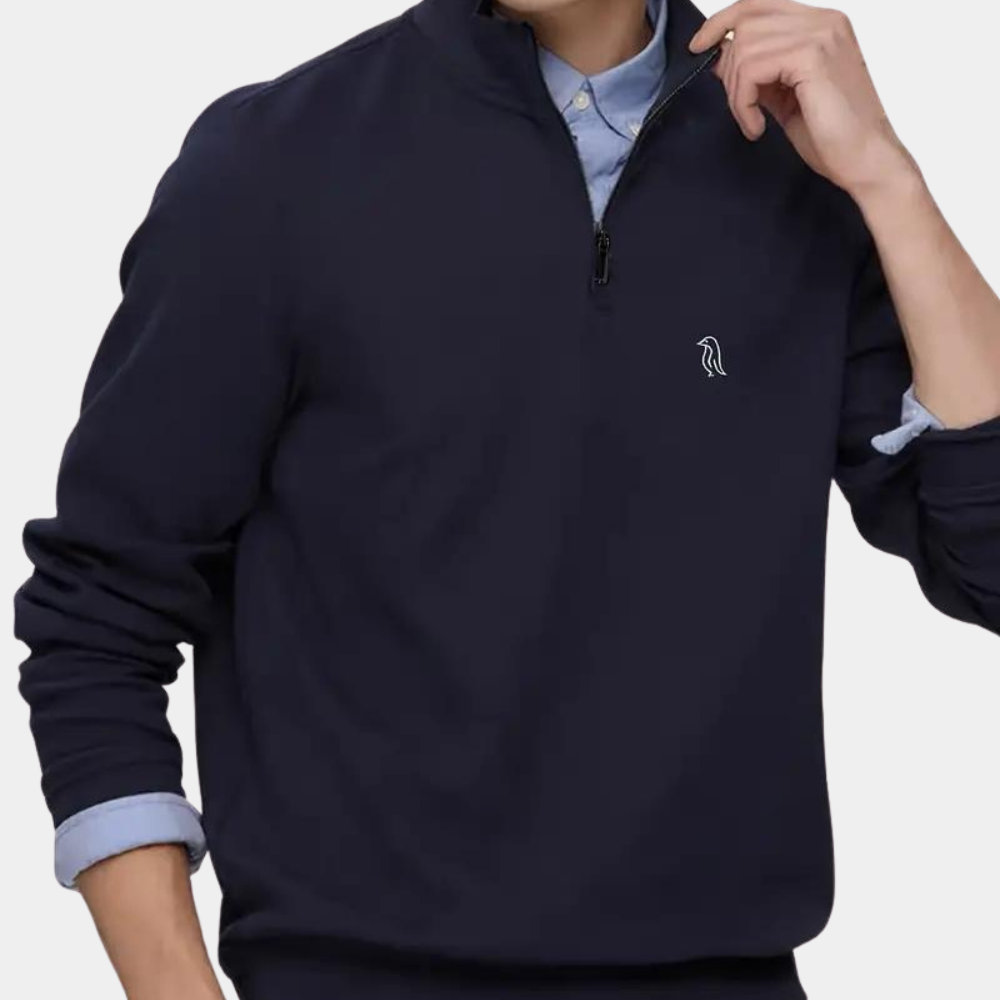 Half-Zip Knit Pullover | Warm & Stylish | Versatile Comfort