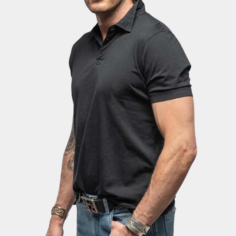 Men’s Slim-Fit Polo Shirt | Short Sleeve | Classic & Versatile