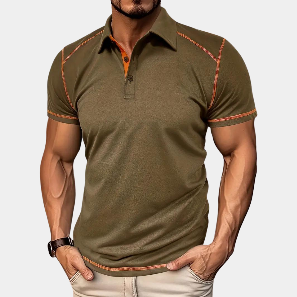 Men’s Performance Polo Shirt | Athletic Fit | Breathable & Stylish