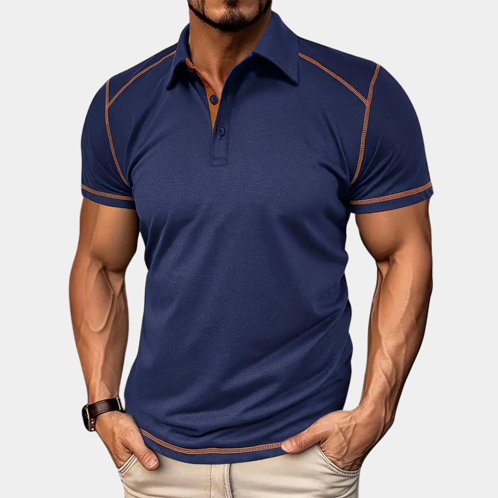 Men’s Performance Polo Shirt | Athletic Fit | Breathable & Stylish