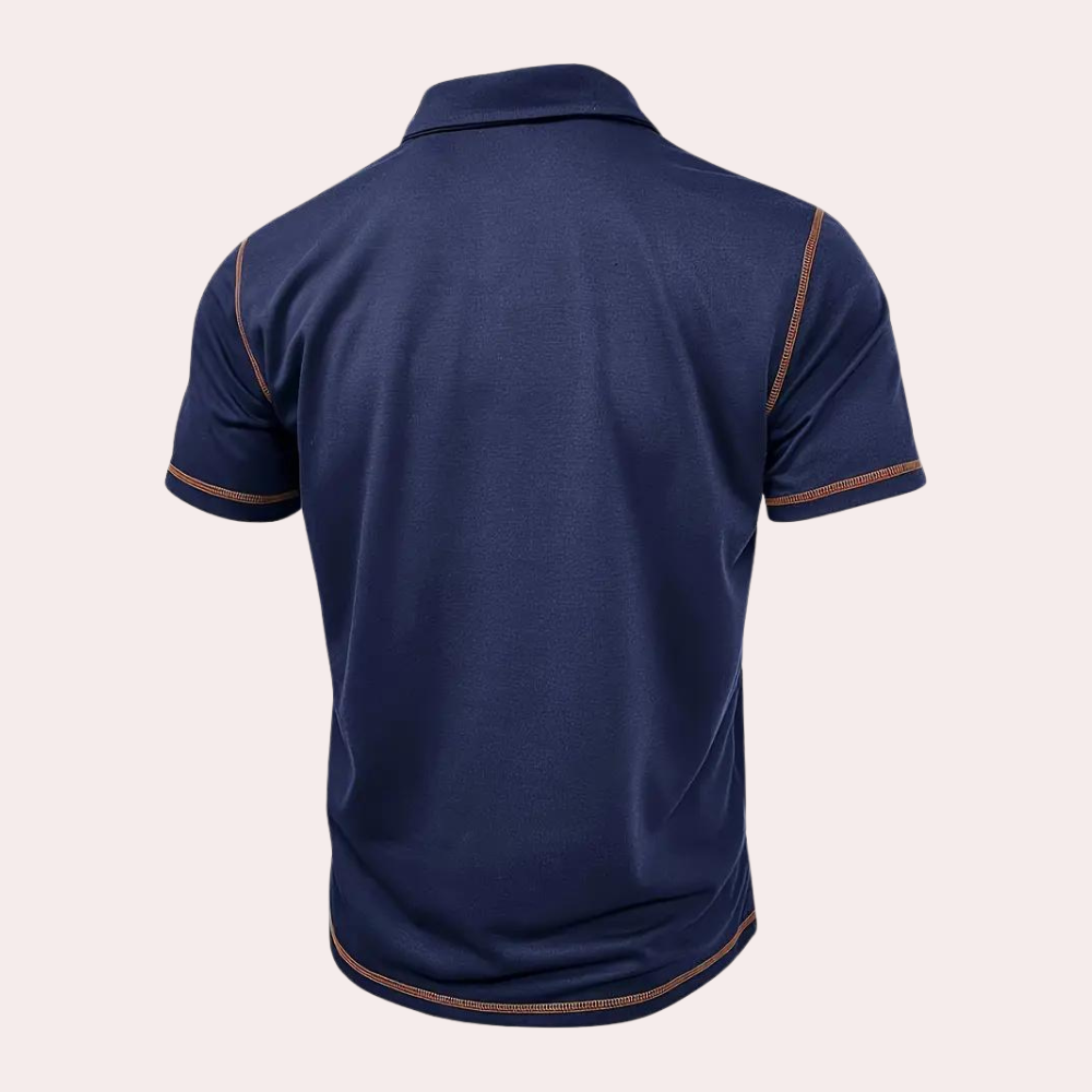 Men’s Performance Polo Shirt | Athletic Fit | Breathable & Stylish