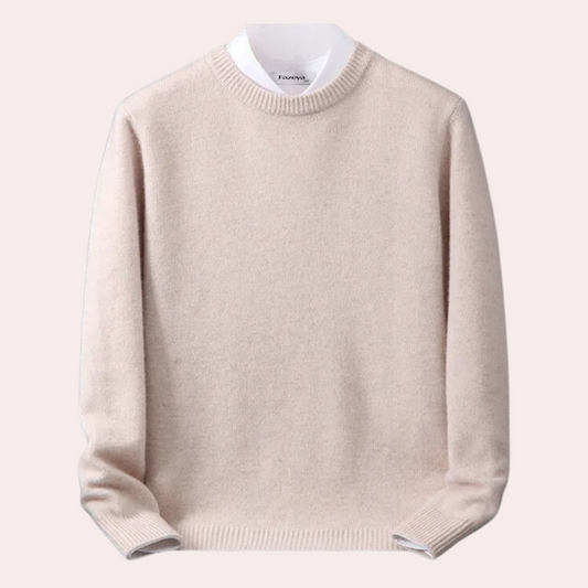 Men’s Classic Crewneck Sweater | Soft Knit | Warm & Stylish