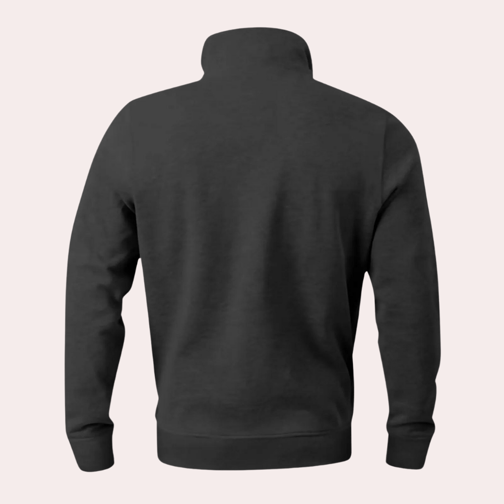 Men’s Half-Zip Fleece Pullover | Warm & Stylish | Casual Comfort