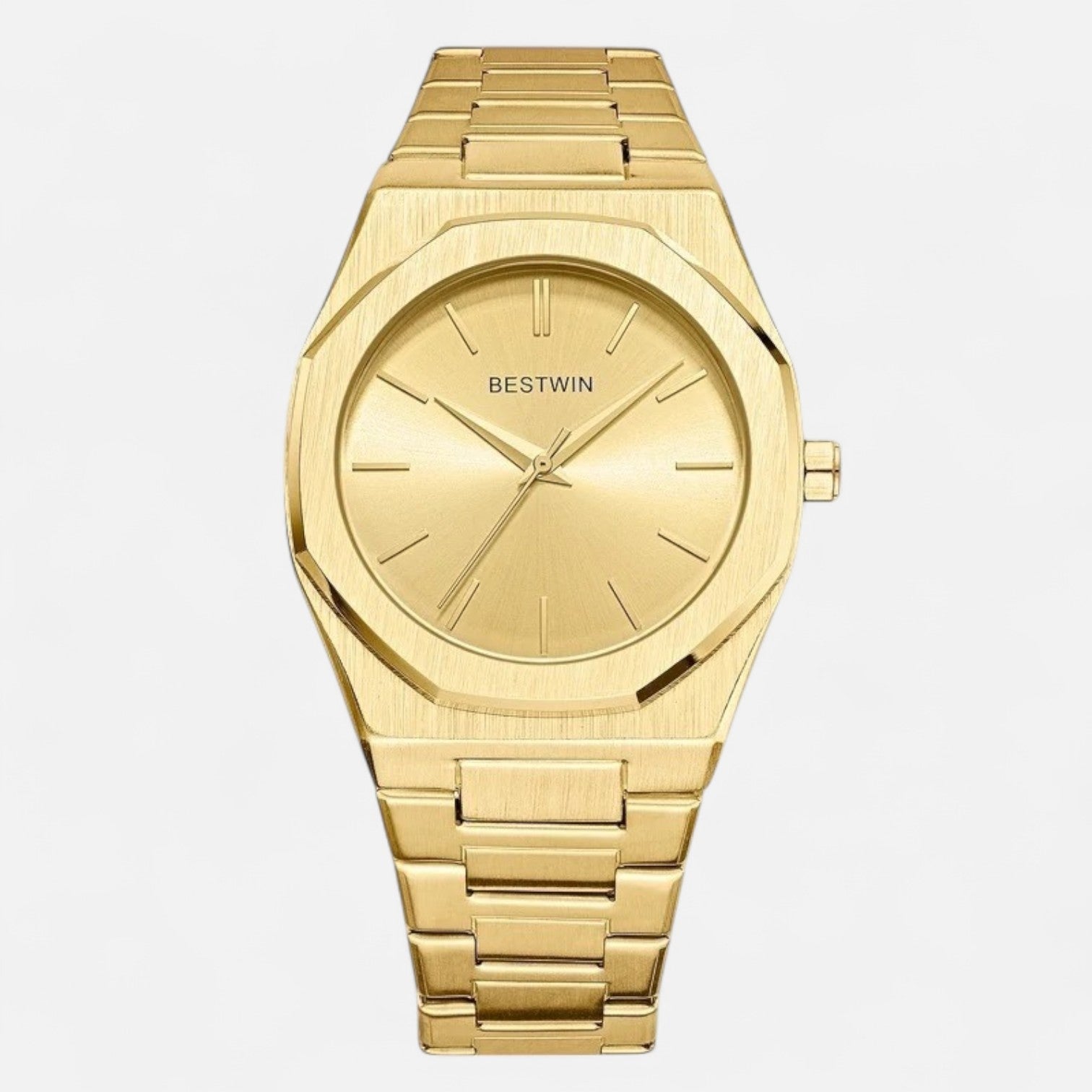 The Gentleman’s Brand | Old Money Metal Watch – Minimalist Stainless Steel Timepiece