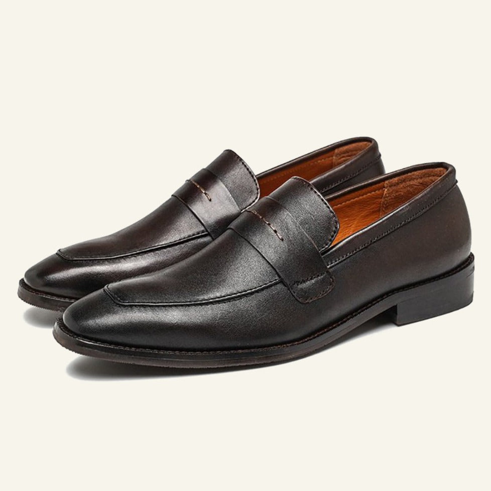 Classic Leather Loafers | Genuine Leather | Timeless & Elegant