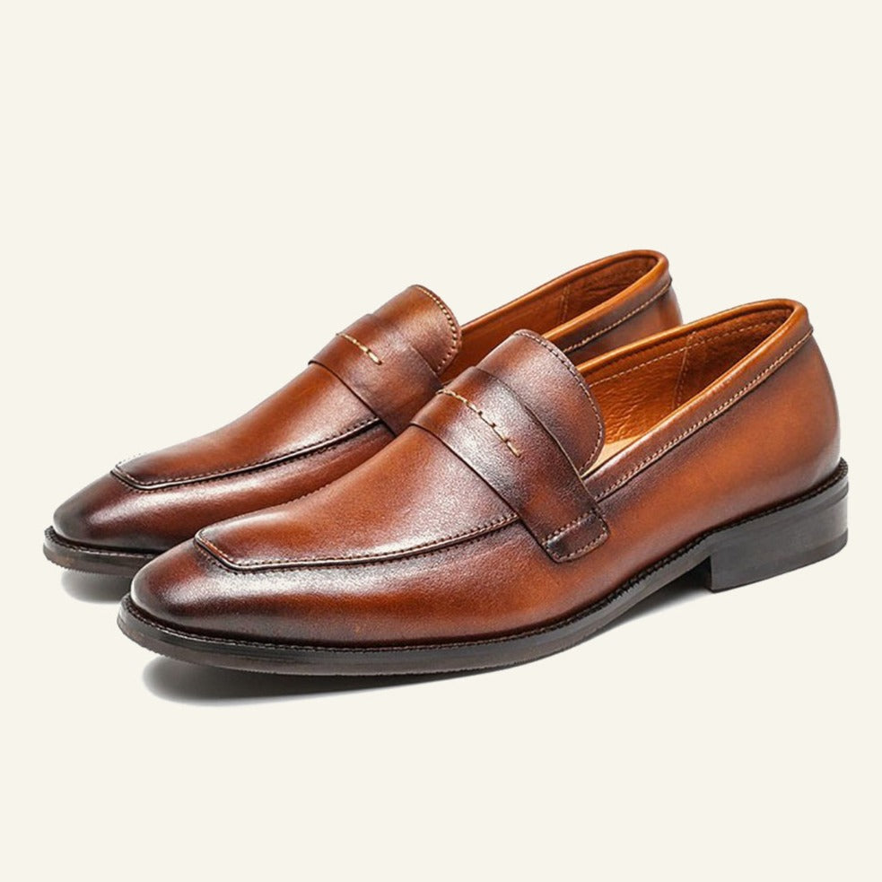 Classic Leather Loafers | Genuine Leather | Timeless & Elegant