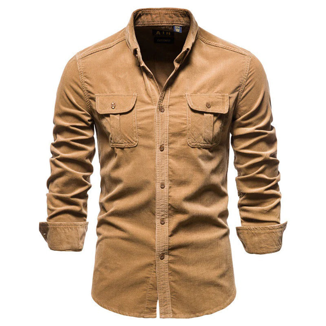 Men’s Corduroy Shirt | Button-Up | Durable & Stylish