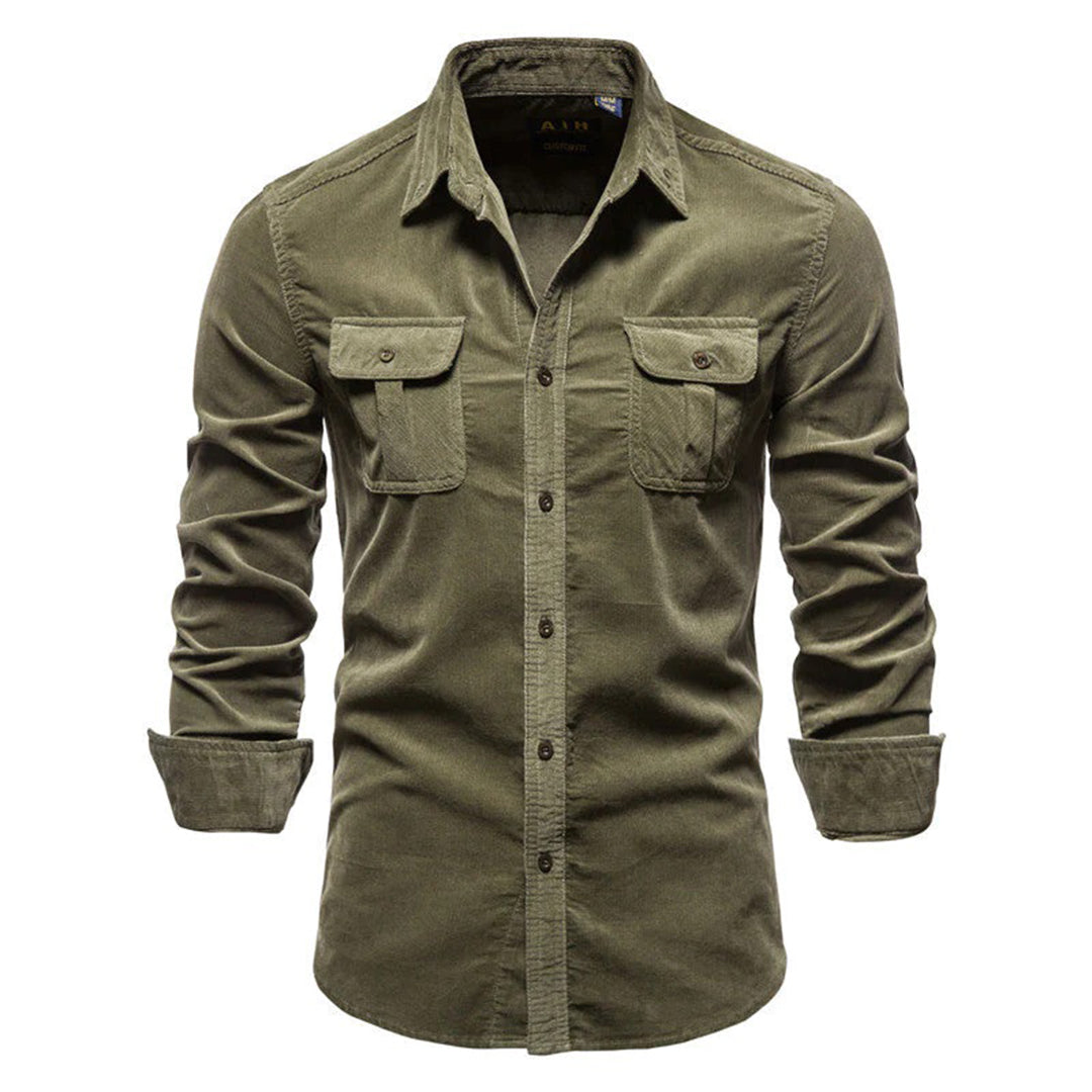 Men’s Corduroy Shirt | Button-Up | Durable & Stylish