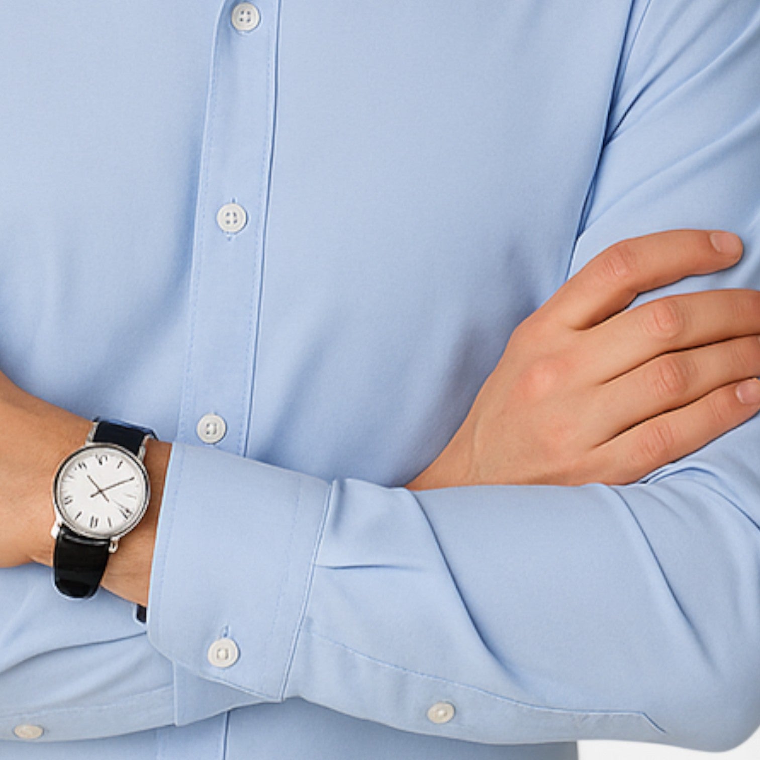 The Gentleman’s Brand | Prestige Watch – Men’s Stainless Steel Quartz Timepiece for Formal Elegance