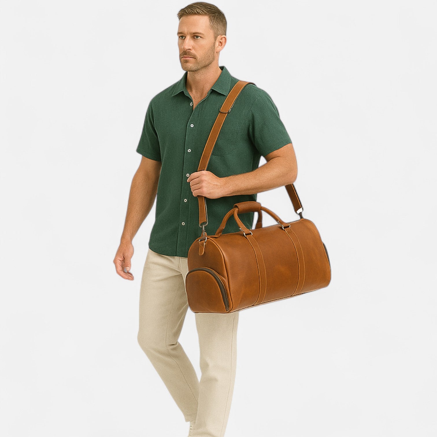 The Gentleman’s Brand | Montague Leather Duffle – Heritage Craft, Travel Refined