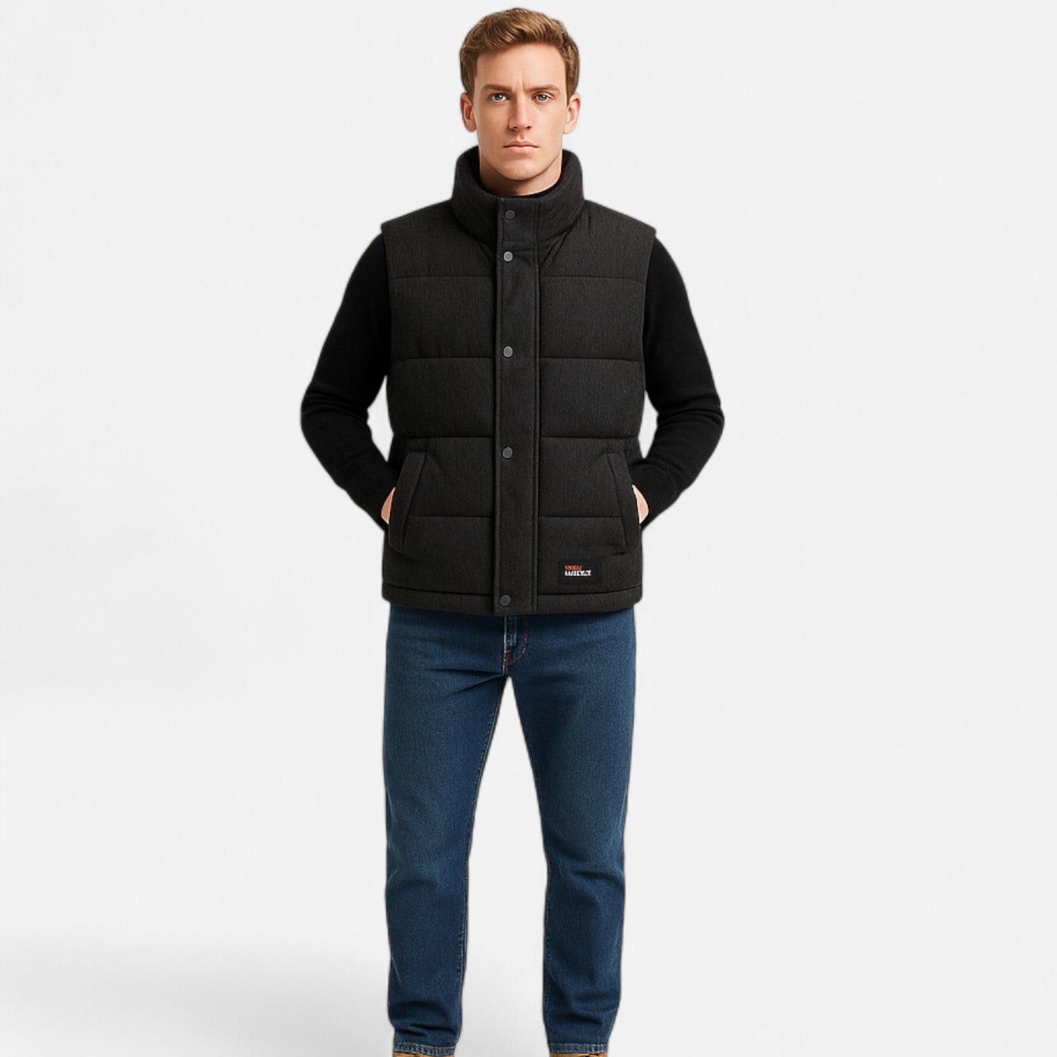 The Gentleman’s Brand | Puffer Vest – Men’s Gilet, Quilted Bodywarmer, Lightweight Sleeveless Jacket