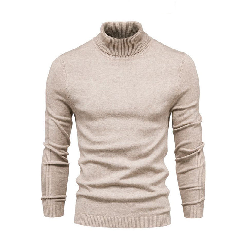 Slim-Fit Turtleneck Sweater | Knit Blend | Elegant & Versatile