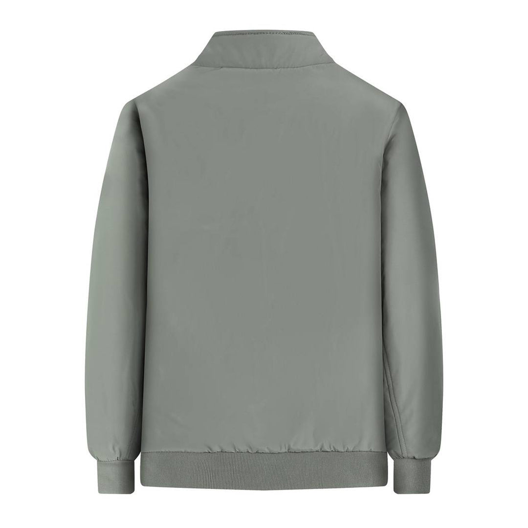 Sherpa-Lined Bomber Jacket | Warm & Stylish | Modern Minimalist Look