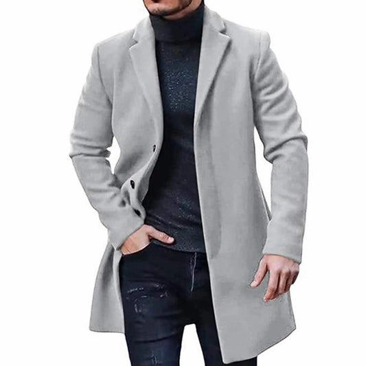 Wool Blend Overcoat | Elegant & Warm | Timeless Style