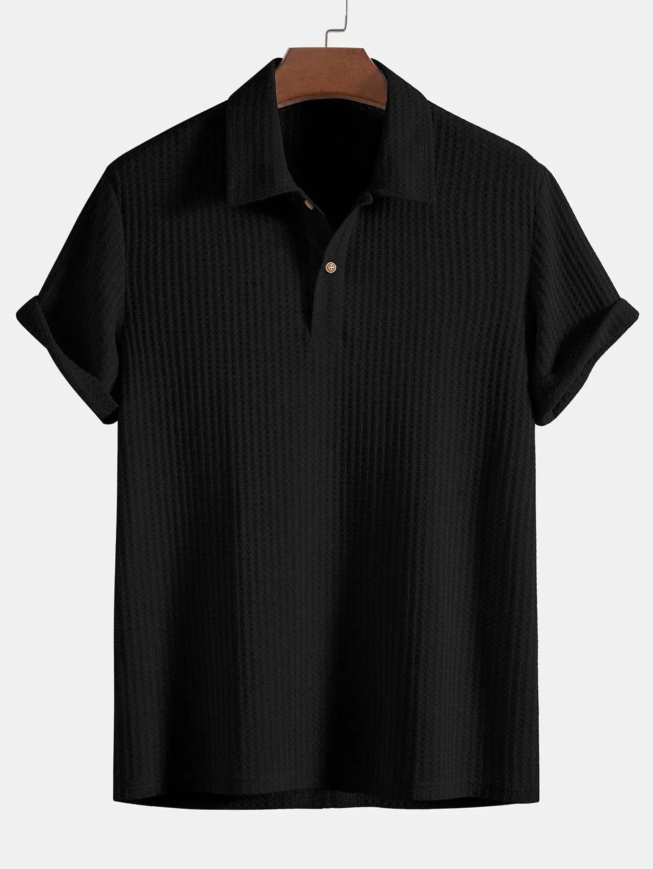 Casual Zip Polo Shirt | Lightweight & Breathable | Everyday Essential