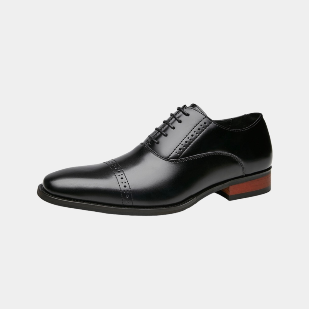 Classic Oxford Dress Shoes | Genuine Leather | Timeless & Sophisticated