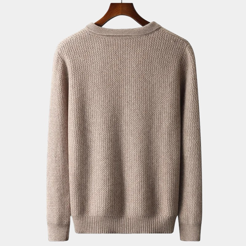 Knitted Polo Sweater | Wool Blend | Soft & Refined