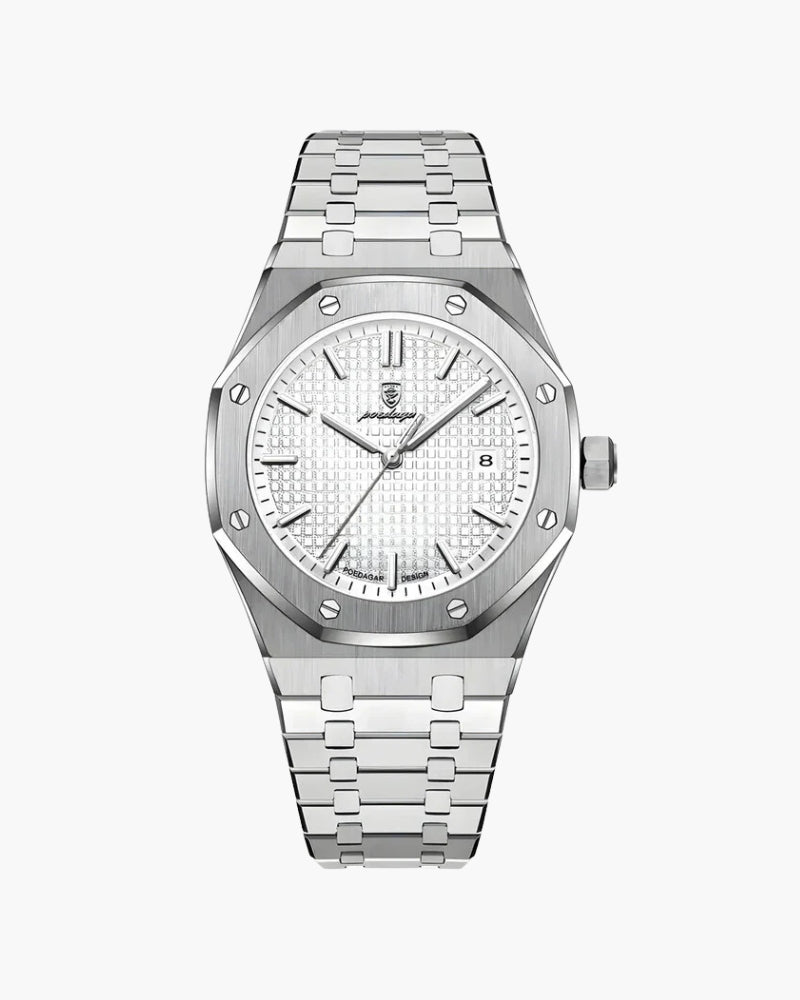 Men’s Luxury Stainless Steel Watch | Sleek & Timeless | Elegant Design