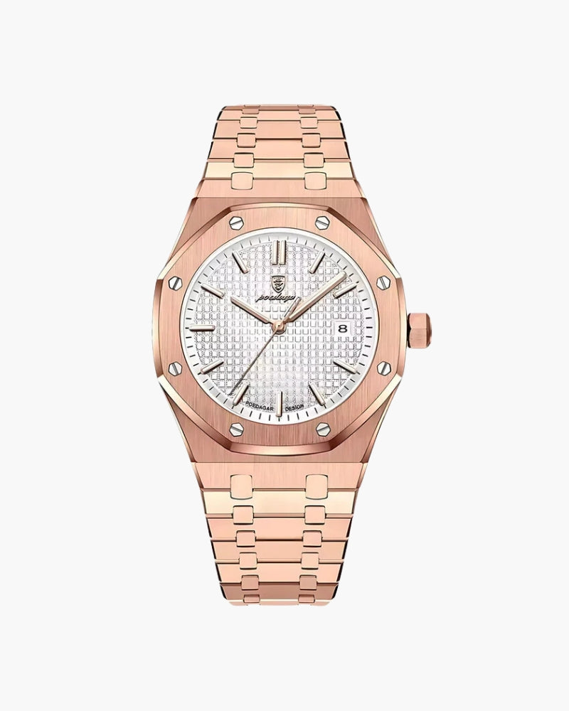 Men’s Luxury Stainless Steel Watch | Sleek & Timeless | Elegant Design