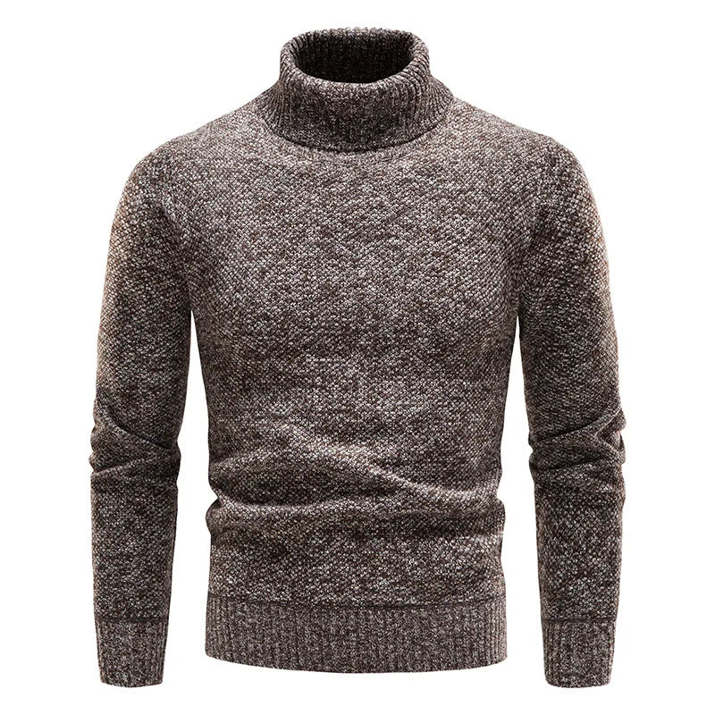 Knit Turtleneck Sweater | Warm & Stylish | Slim Fit