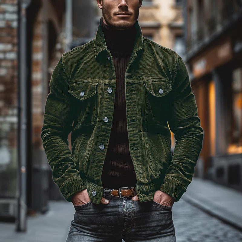 Men’s Suede Jacket | Vintage Style | Soft & Durable