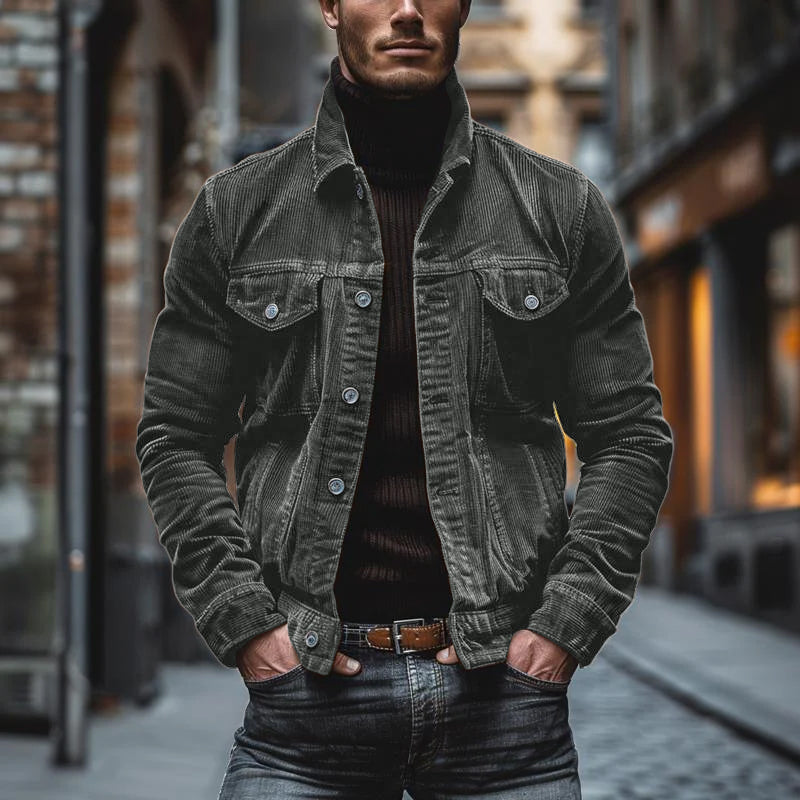 Men’s Suede Jacket | Vintage Style | Soft & Durable