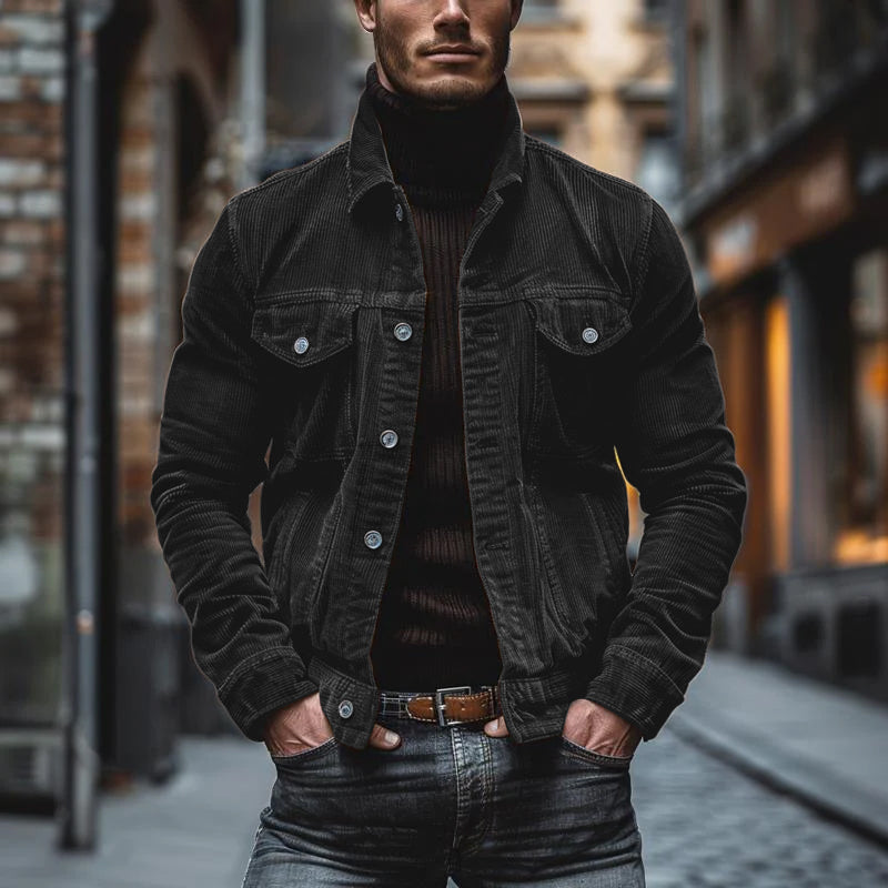 Men’s Suede Jacket | Vintage Style | Soft & Durable