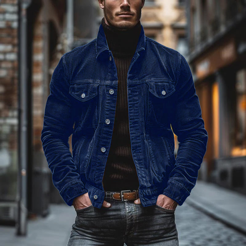 Men’s Suede Jacket | Vintage Style | Soft & Durable